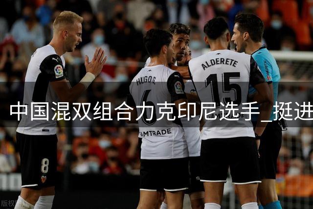 中国混双组合力克印尼选手 挺进羽毛球世锦赛决赛